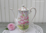 Vintage Royal Albert Blossom Time Small Coffee Pot