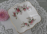 Vintage Royal Albert Candy or Trinket Dish Lavender Rose