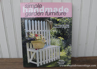 Simple Handmade Garden Furniture by Philip and Katie Haxell Hardback Book