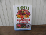 1001 Gardening Secrets The Experts Never Tell You Hardcover Book
