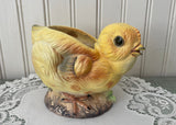 Vintage Napcoware Spring Easter Chick Planter or Vase