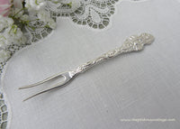 Vintage Nils Johan Sweden Silver Plate Cocktail Hors D'oeuvre Fork
